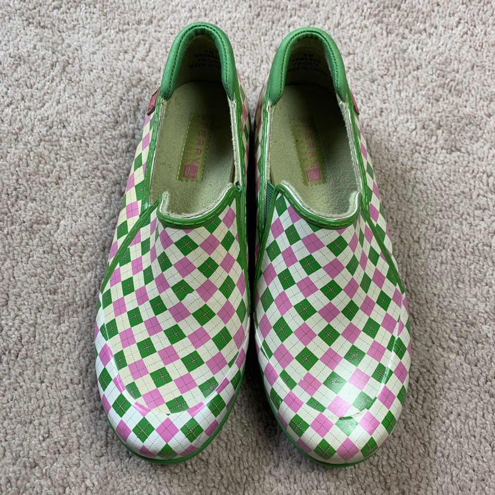 Sperry Top-Sider Rubber Garden Shoes rain shoes 6M